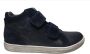 Naturino Clay Star 2 velcro's ster lederen hoge sneakers navy - Thumbnail 2