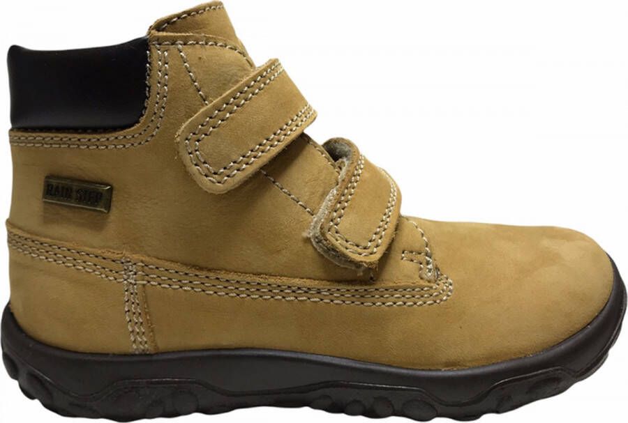 Naturino Toc velcro's hoge warme lederen bottine Oker