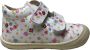 Naturino velcro bumper bloemen lederen sneakers Cocoon Wit - Thumbnail 1