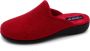 Neles Dames Pantoffel Muil 27424-3 Rood - Thumbnail 3