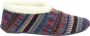 Nelson Home Nelson dames pantoffel Blauw multi - Thumbnail 2