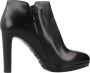 Nero Giardini 10980 Enkellaarsjes Enkelboots met rits Dames Zwart - Thumbnail 8