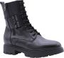 Nerogiardini Zwarte Biker Boots met Stijlvolle Vetersluiting Black Dames - Thumbnail 2