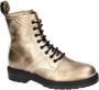 Nerogiardini Elegante Gouden Dames Veterschoenen Yellow Dames - Thumbnail 2