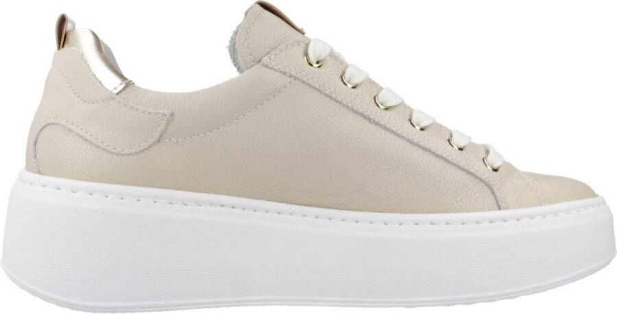 Nero Giardini 306541d Lage sneakers Leren Sneaker Dames Beige