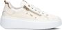 Nerogiardini Leren Sneakers met Veters en Ritssluiting White Dames - Thumbnail 1