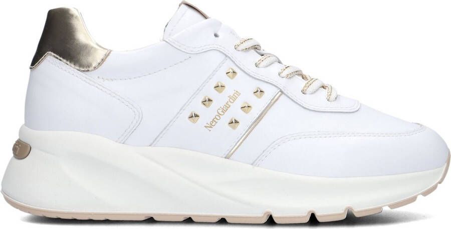 Nero Giardini 409853 Lage sneakers Leren Sneaker Dames Wit