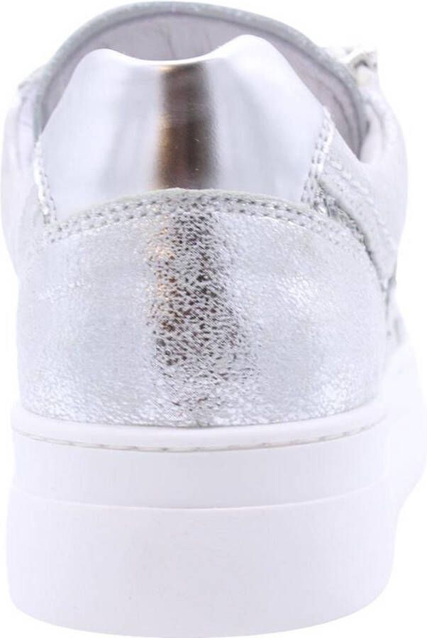 Nero Giardini 409930 Lage sneakers Leren Sneaker Dames Zilver