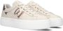 Nerogiardini Beige Lage Sneakers met Goudkleurige Accenten Beige Dames - Thumbnail 1