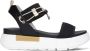 Nerogiardini Zwarte Lage Sandalen Elegante Zomerstijl Black Dames - Thumbnail 2