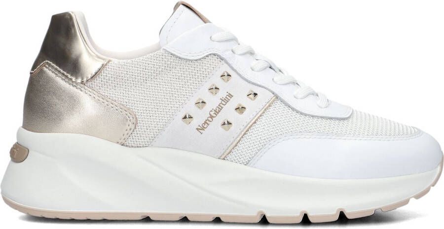 Nero Giardini Sneakers Nerogiardini Skipper Wit Chic Net T. 1 Wit Velours Sneeuw T. Streetwear Vrouwen