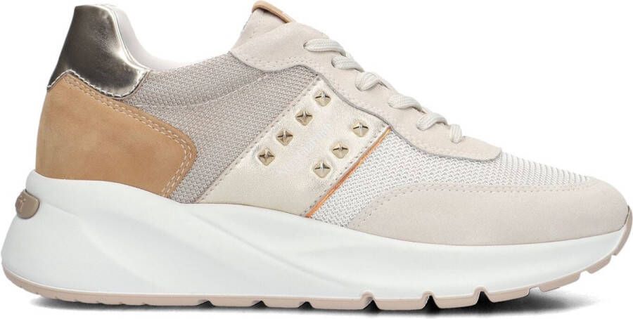 Nerogiardini Beige Stijlvolle Sneakers voor Vrouwen Beige Dames