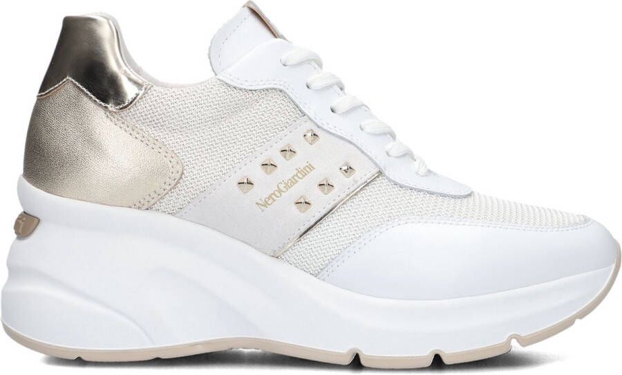 Nerogiardini Witte Stijlvolle Sneakers Model 512962 White Dames