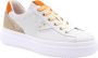 Nerogiardini Beige Chunky Sole Low Top Sneakers White Dames - Thumbnail 1