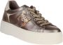 Nerogiardini Leren Damesneakers Stijlvol Comfort Brown Dames - Thumbnail 1