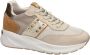 Nerogiardini Beige Stijlvolle Sneakers voor Vrouwen Beige Dames - Thumbnail 4