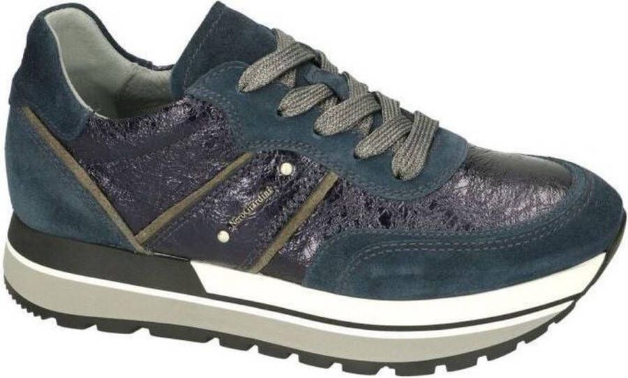 Nero Giardini -Dames blauw donker sneakers