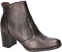 Nerogiardini Dames Enkellaarzen Zwart Stijlvol Model Brown Dames - Thumbnail 1