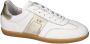 Nerogiardini Witte leren sneakers met gouden details White Dames - Thumbnail 1