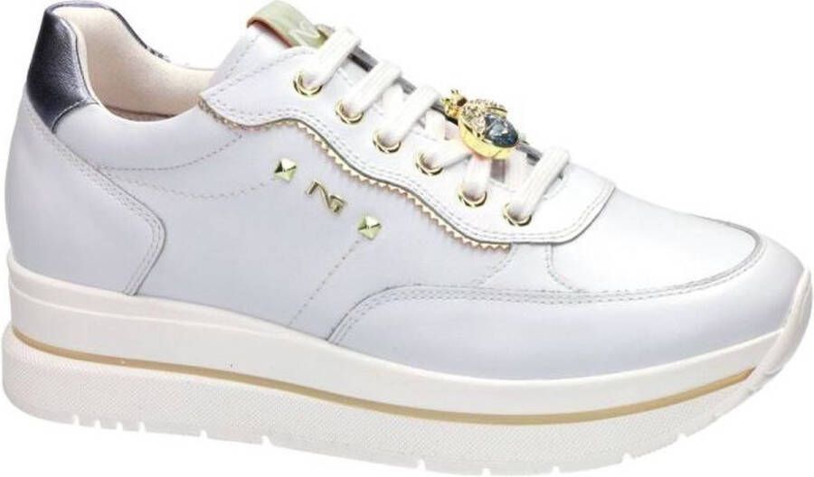 Nerogiardini Vetersportieve sneakers White Dames