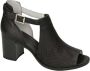 Nerogiardini Elegant High Heel Sandals Black Dames - Thumbnail 2