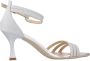 Nerogiardini Glitter Hoge Hak Sandalen voor Vrouwen Gray Dames - Thumbnail 1