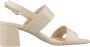 Nerogiardini Beige Jurk Sandalen met 6cm Zool Beige Dames - Thumbnail 1