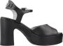 Nerogiardini Elegant High Heel Sandals Black Dames - Thumbnail 1