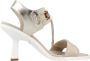 Nerogiardini High Heel Sandals Beige Dames - Thumbnail 1