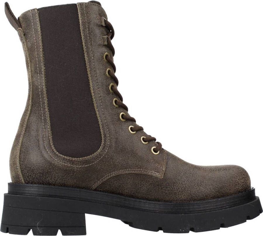 Nerogiardini Lace-up Boots Brown Dames