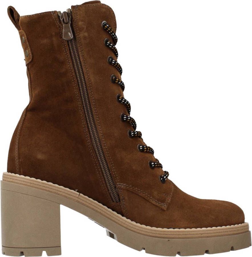 Nerogiardini Lace-up Boots Brown Dames