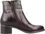 Nerogiardini Leren Enkellaarzen Elegant Kwaliteit Stijl Brown Dames - Thumbnail 1