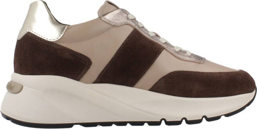 Nerogiardini Leren Sneakers voor Vrouwen Brown Dames