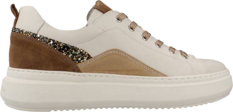 Nerogiardini Lage Sneakers Beige Dames