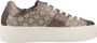 Nerogiardini Beige Platform Sneakers Made in Italy Beige Dames - Thumbnail 1