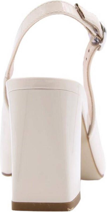 Nerogiardini Slingback Vernice Latte Sandalen Beige Dames - Foto 1