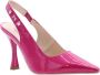 Nerogiardini Fuchsia Patent Slingback Sandalen Pink Dames - Thumbnail 1