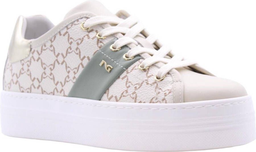 Nerogiardini Witte Sneakers met DryGo! Technologie Multicolor Dames - Foto 4