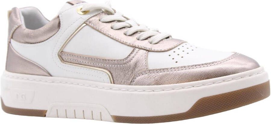 Nerogiardini Enya Sneaker Stijlvol en Comfortabel Beige Dames