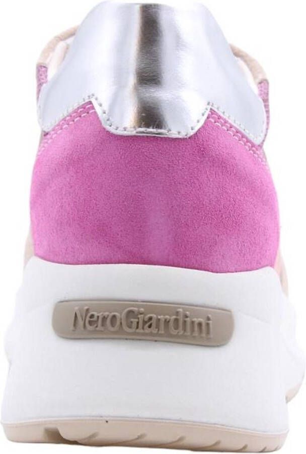 Nerogiardini Derulo Sneaker Stijlvol en Trendy Schoeisel Pink Dames