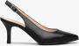 Nero Giardini zwarte pumps met open hiel E011090DE 100 - Thumbnail 1