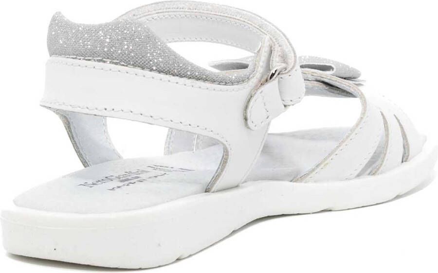 NeroGiardini Sandalen Porto Wit T.Microglitter Zilver Fashionwear Kind