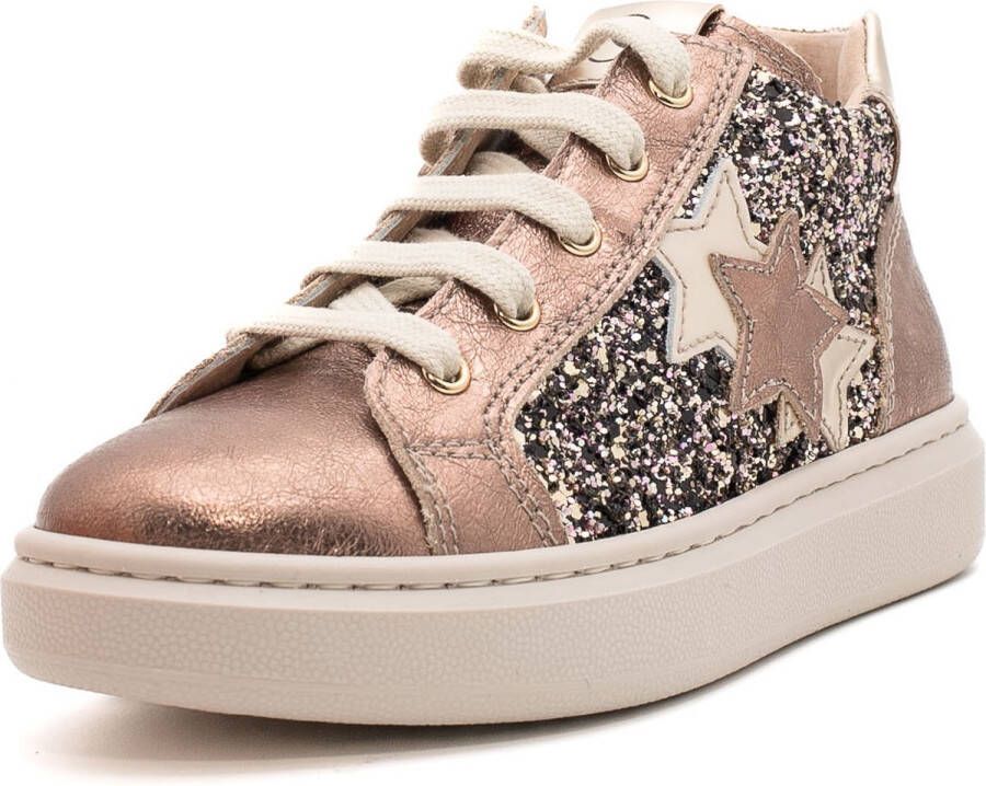 NeroGiardini Sneakers Rocher Biscotto T.Macarena Azalea 4 T.Brill Plati Streetwear Kind