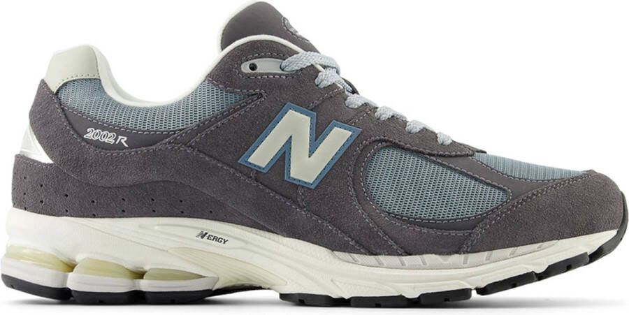 New Balance Suede Mesh Sneakers Abzorb Midsole Rubber Gray Heren