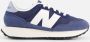 New Balance 237 Sneakers blauw Textiel - Thumbnail 2