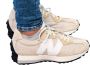 New Balance MS327 Central Park heren sneaker Off White - Thumbnail 2