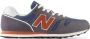 New Balance 373 V2 sneakers grijs oranje blauw - Thumbnail 19