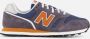 New Balance 373 V2 sneakers grijs oranje blauw - Thumbnail 17