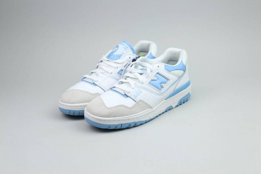 New Balance 550 White University Blue Grey Toe