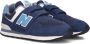 New Balance 574 sneakers donkerblauw wit - Thumbnail 2